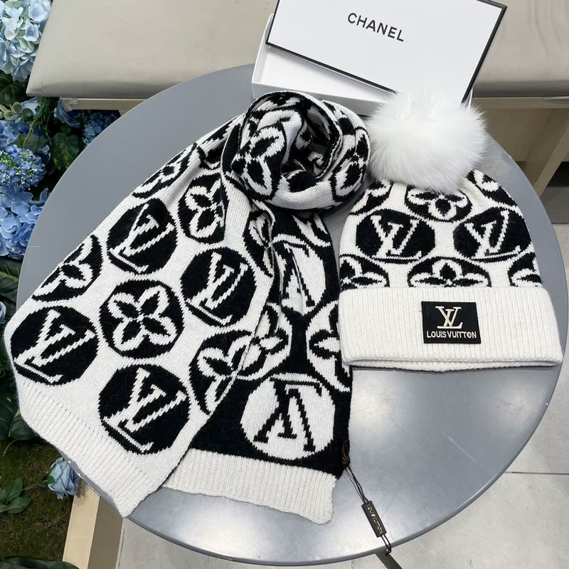 LV Scarf Hat (8)