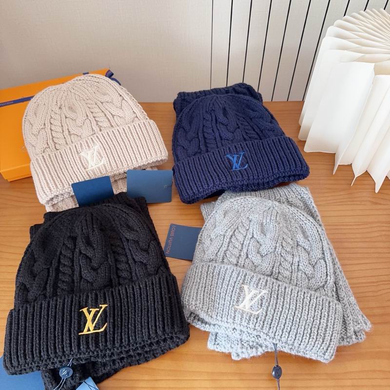 LV Scarf Hat (878)