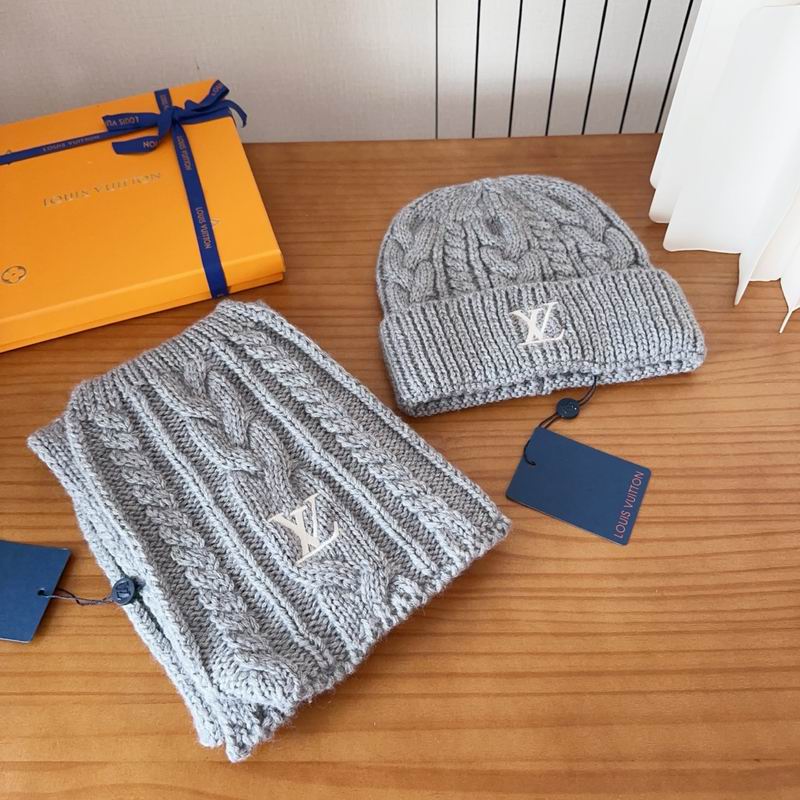 LV Scarf Hat (913)