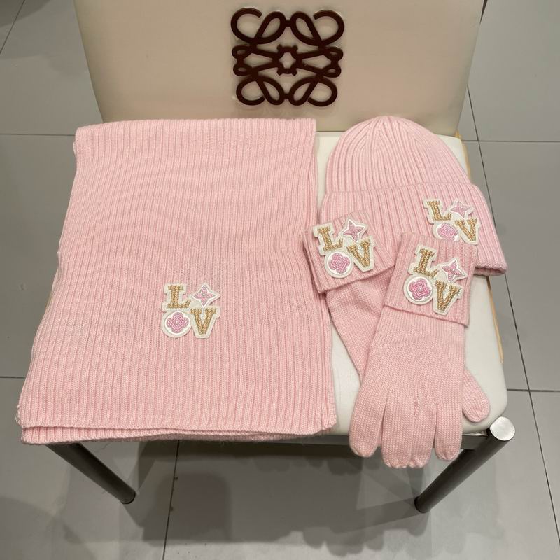LV Scarf Hat Gloves (181)