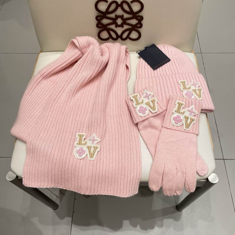 LV Scarf Hat Gloves (182)