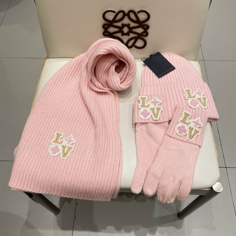 LV Scarf Hat Gloves (183)