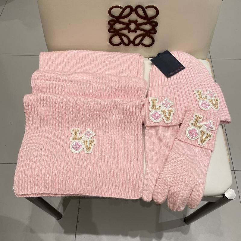 LV Scarf Hat Gloves (184)