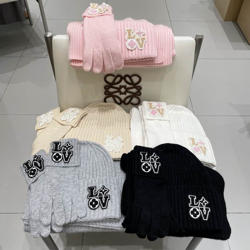 LV Scarf Hat Gloves (185)