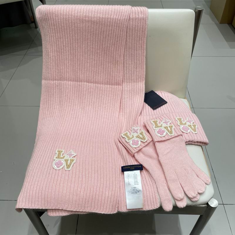 LV Scarf Hat Gloves (188)