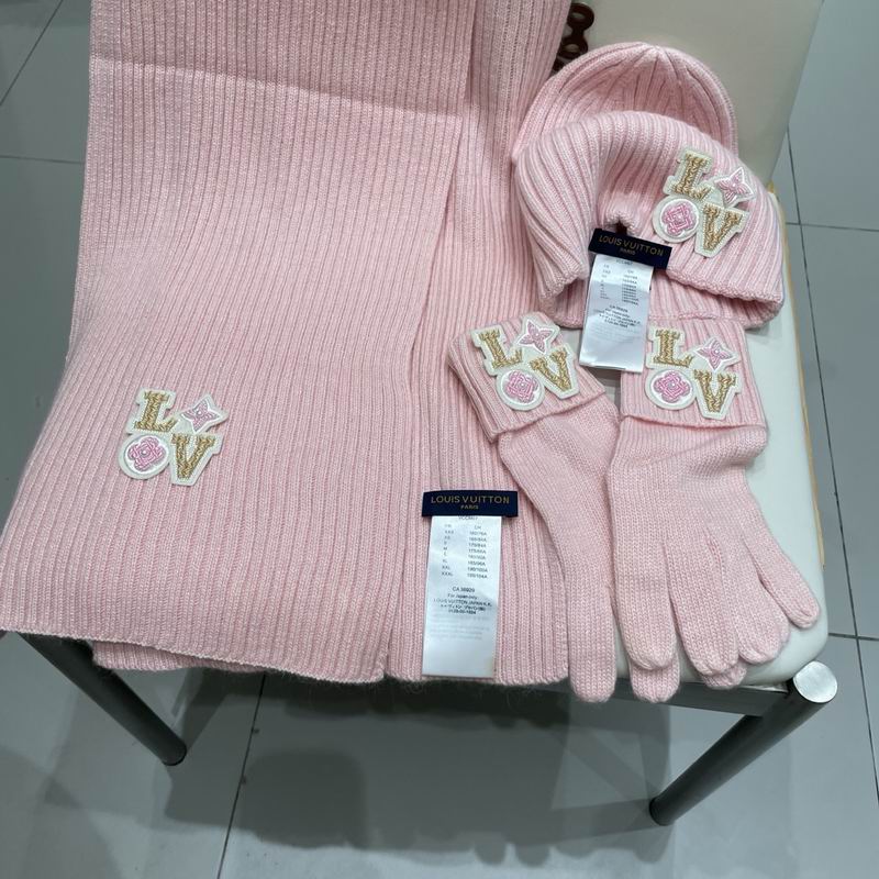 LV Scarf Hat Gloves (189)