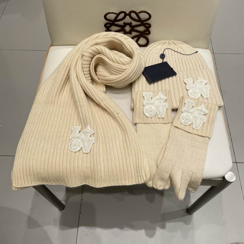LV Scarf Hat Gloves (201)