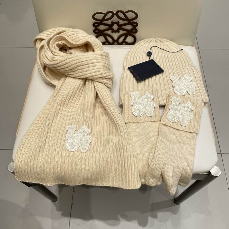 LV Scarf Hat Gloves (204)