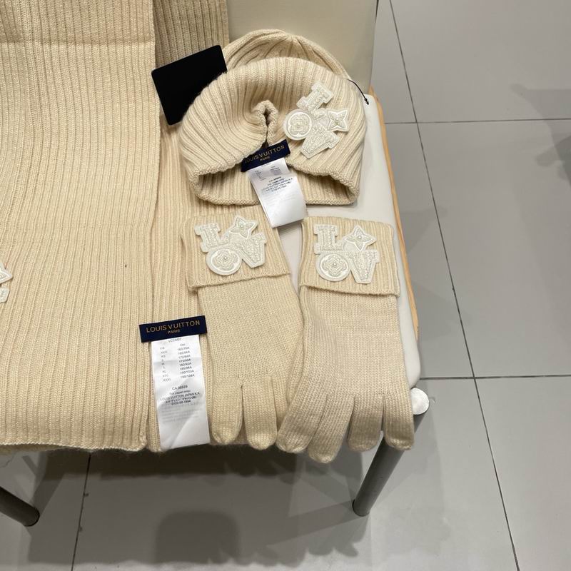 LV Scarf Hat Gloves (207)