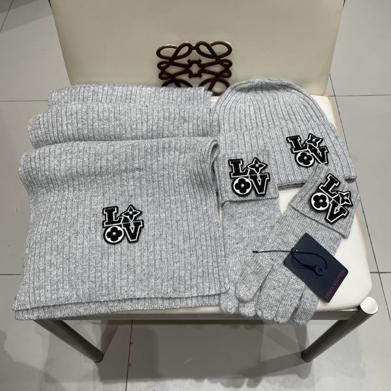 LV Scarf Hat Gloves (209)