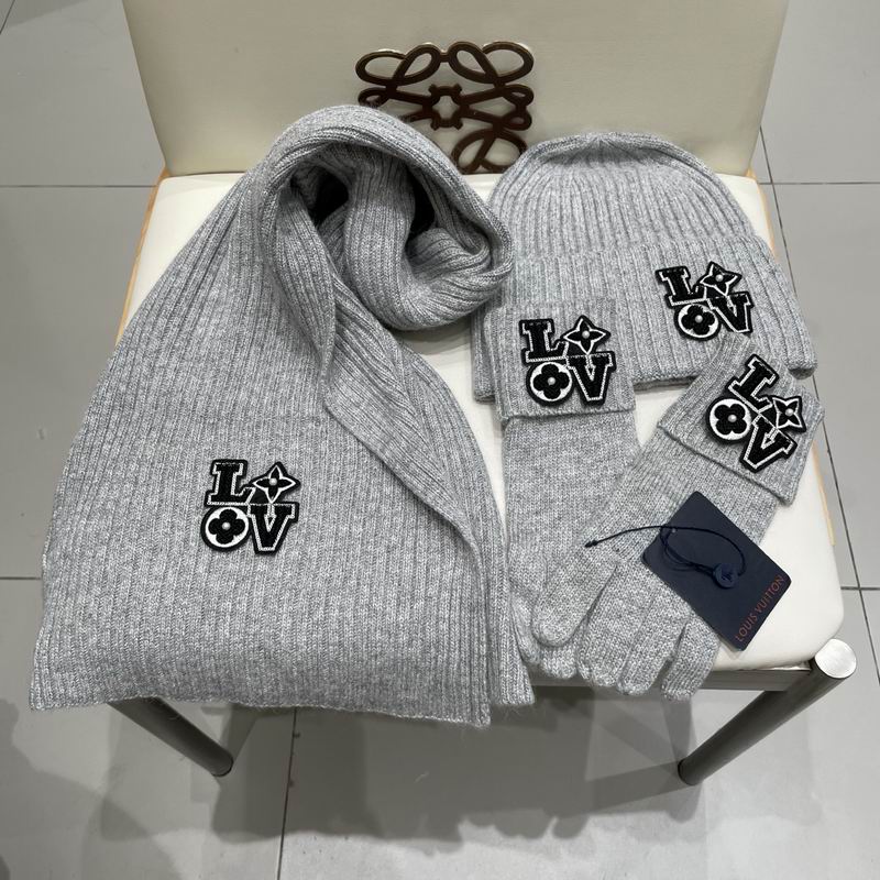 LV Scarf Hat Gloves (211)