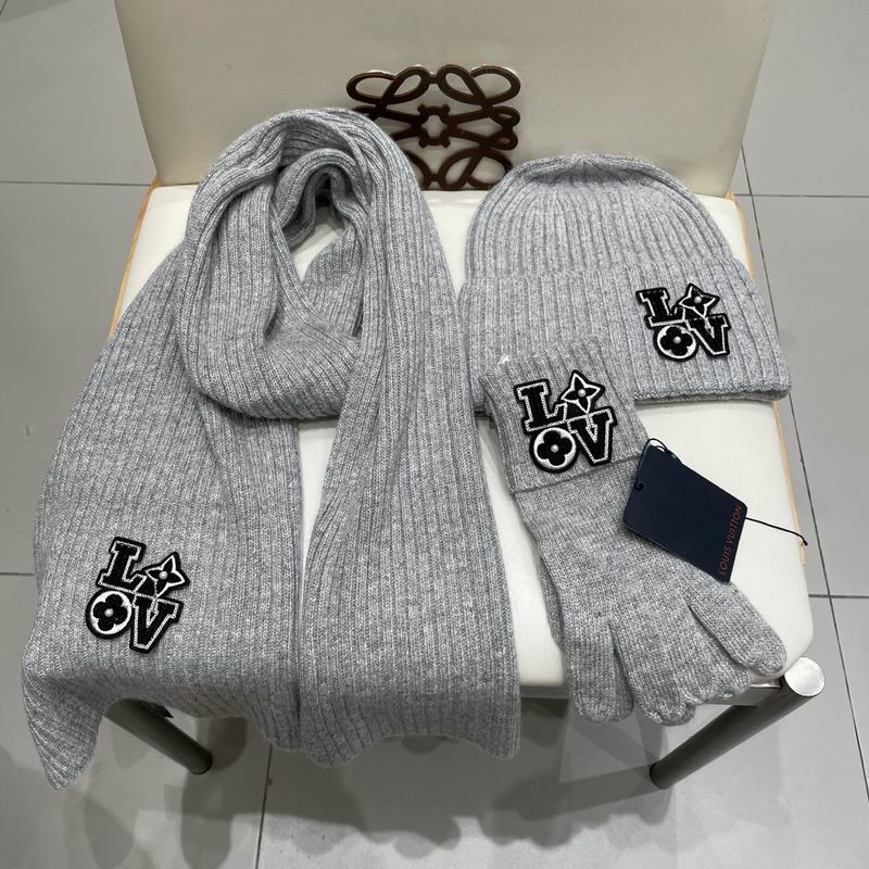 LV Scarf Hat Gloves (214)