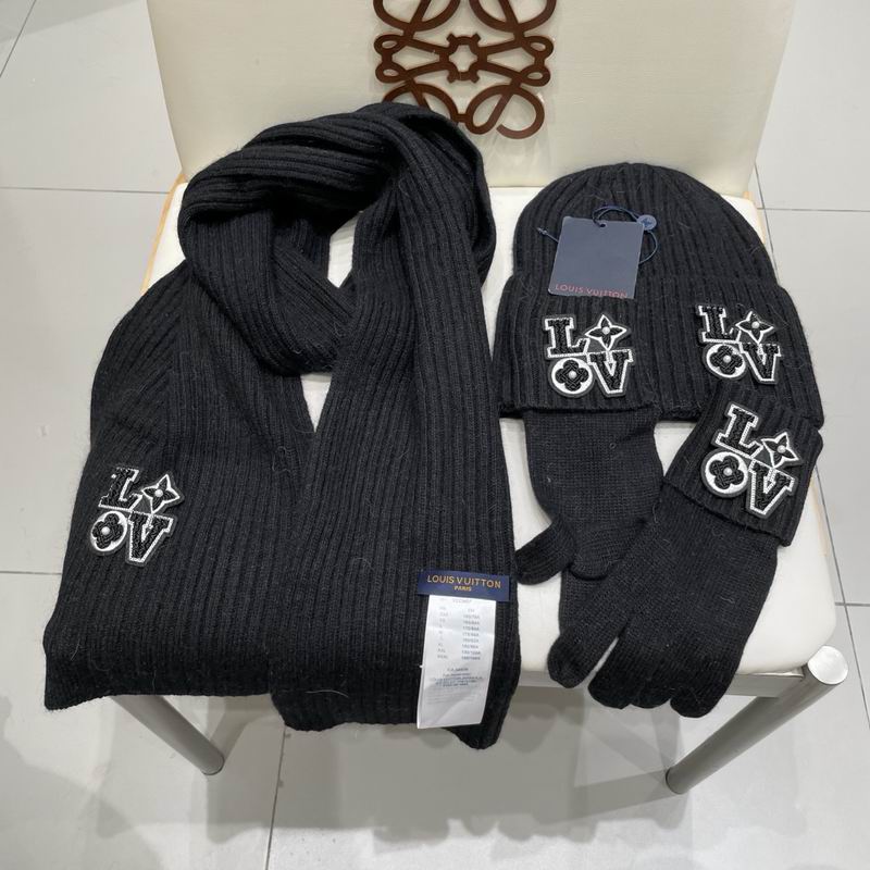LV Scarf Hat Gloves (223)