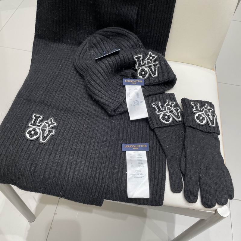 LV Scarf Hat Gloves (225)