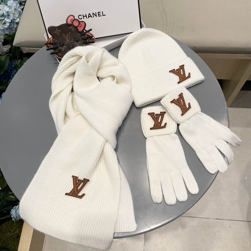 LV Scarf Hat Gloves (674)