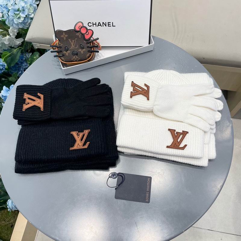 LV Scarf Hat Gloves (675)