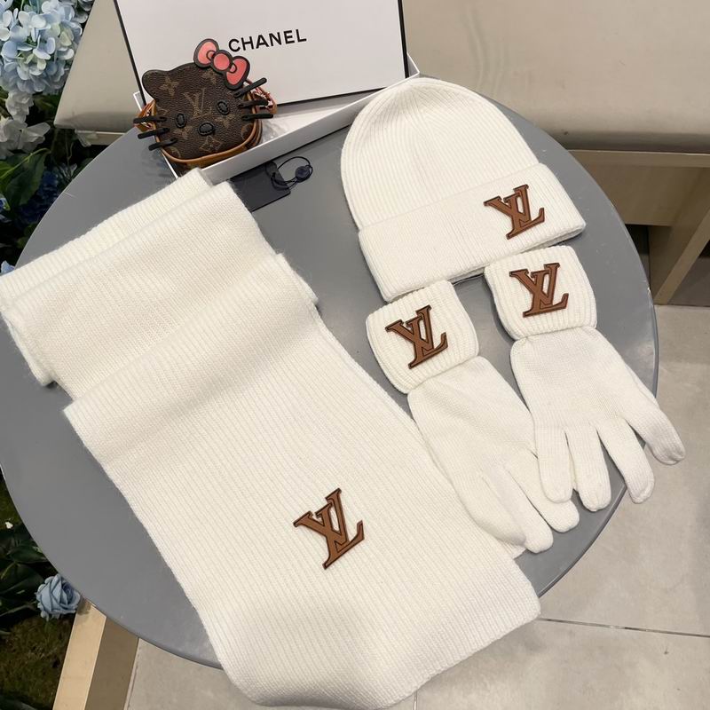 LV Scarf Hat Gloves (676)