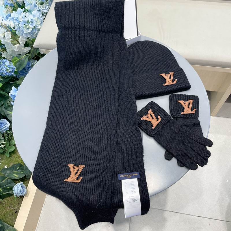 LV Scarf Hat Gloves (681)
