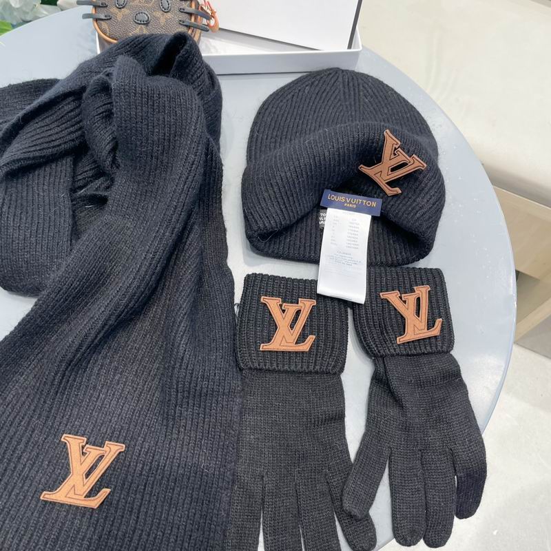 LV Scarf Hat Gloves (682)