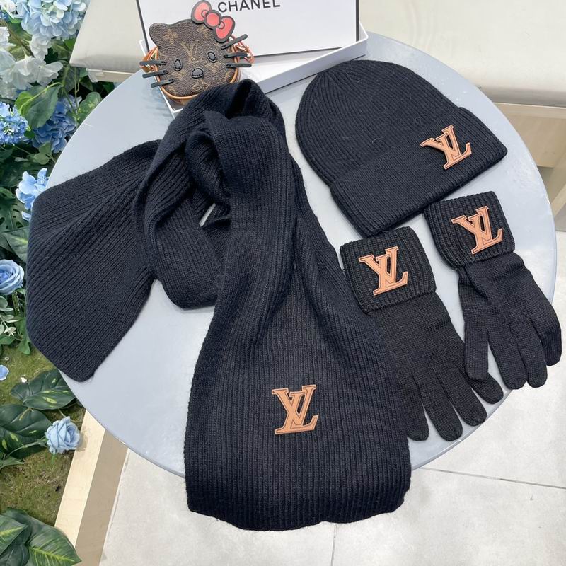 LV Scarf Hat Gloves (683)