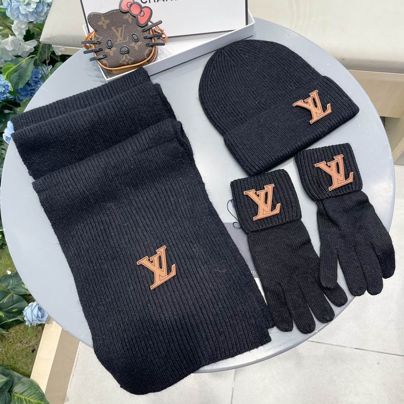 LV Scarf Hat Gloves (686)