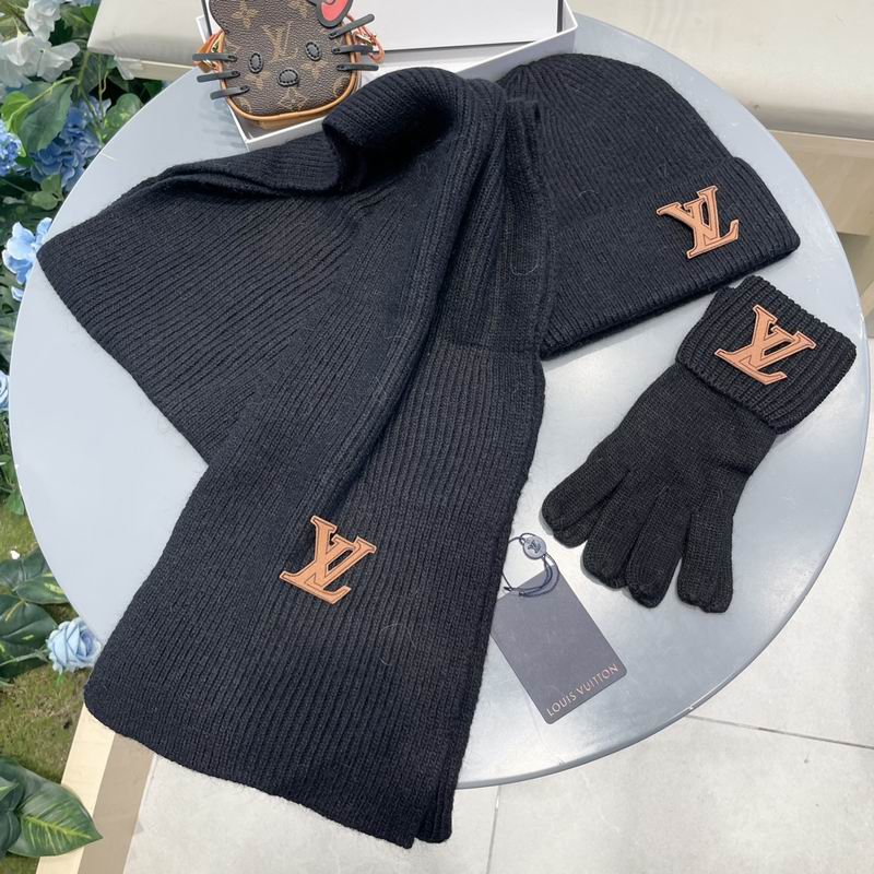 LV Scarf Hat Gloves (688)