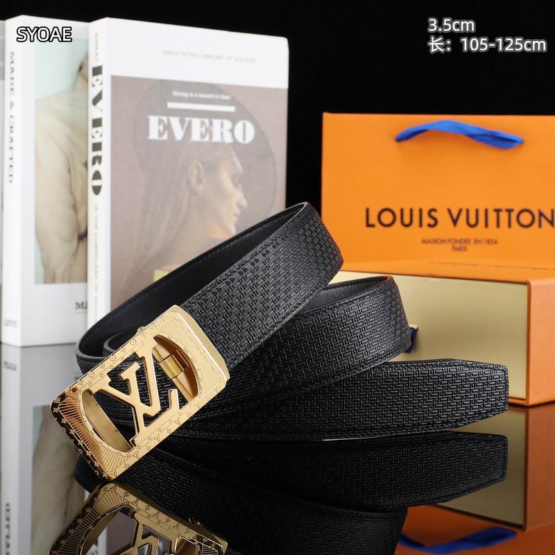 LV belt 35mm(自动扣）X105-125cm 8L (51)