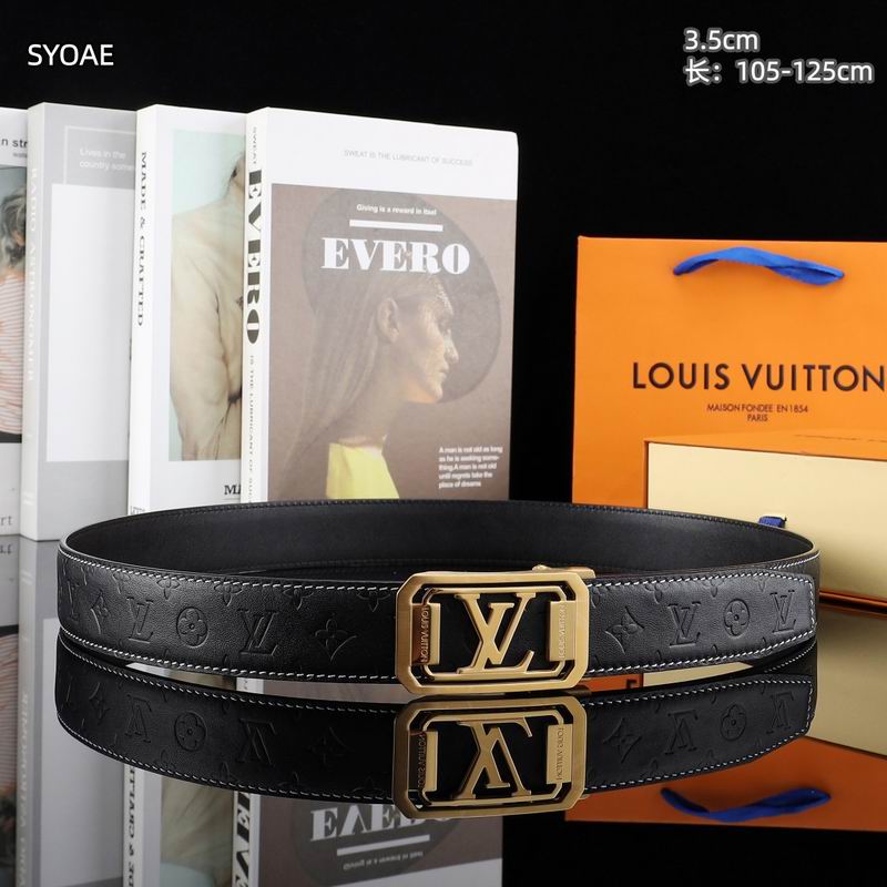 LV belt 35mm(自动扣）X105-125cm 8L (63)