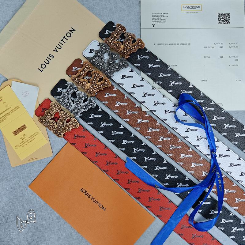 LV belt 38mmX90-125cm lb (16)