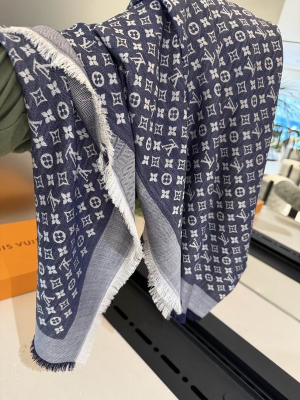 LV scarf 120X120cm 70%羊毛30%桑蚕丝 E10 (11)