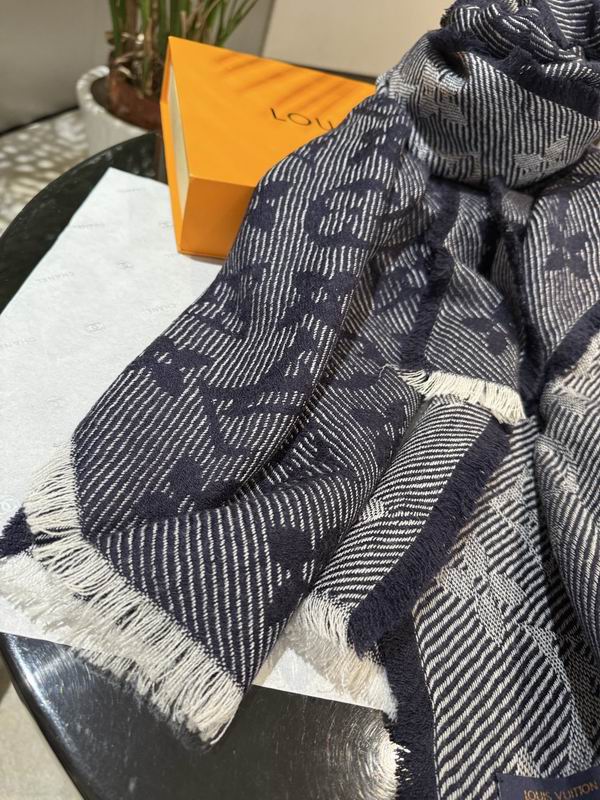 LV scarf 70X200cm 70%羊毛30%真丝 E09 (3)