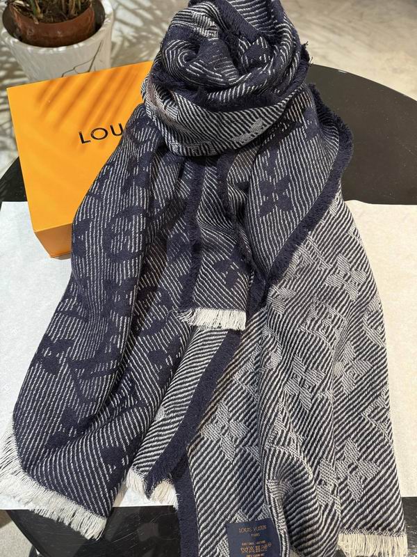 LV scarf 70X200cm 70%羊毛30%真丝 E09 (4)