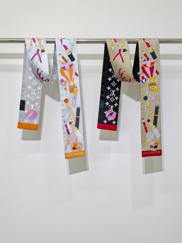 LV silk ribbon 8X120cm E01 (1)