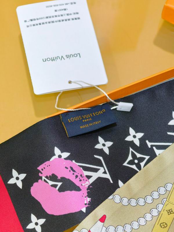 LV silk ribbon 8X120cm E01 (10)