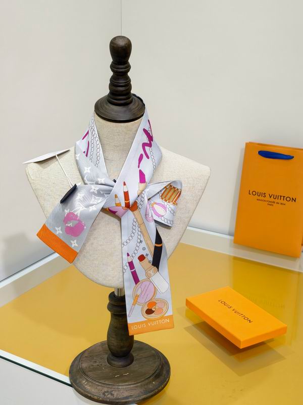 LV silk ribbon 8X120cm E01 (2)