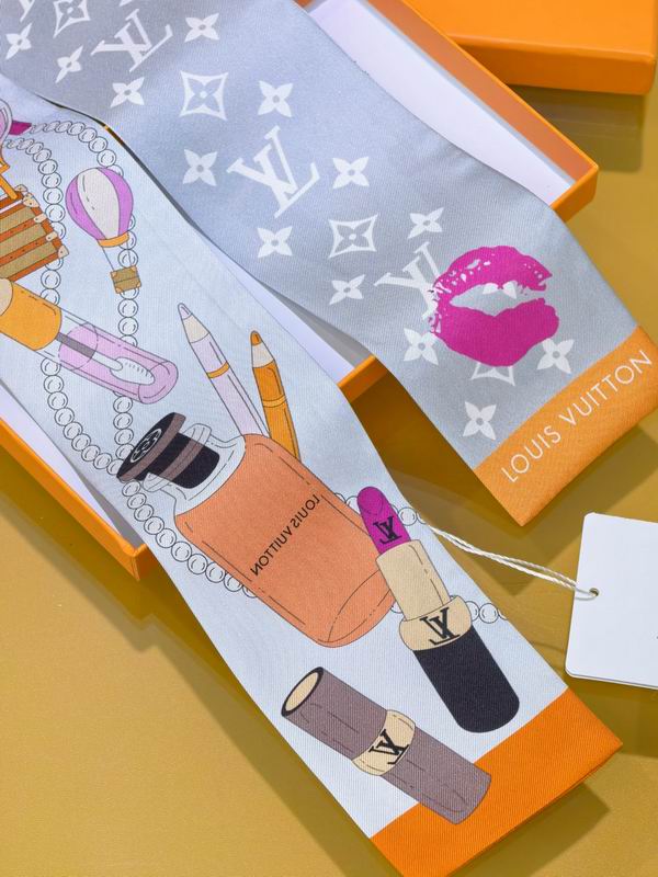 LV silk ribbon 8X120cm E01 (4)