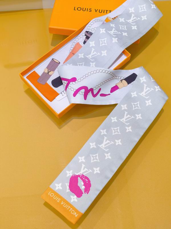 LV silk ribbon 8X120cm E01 (5)