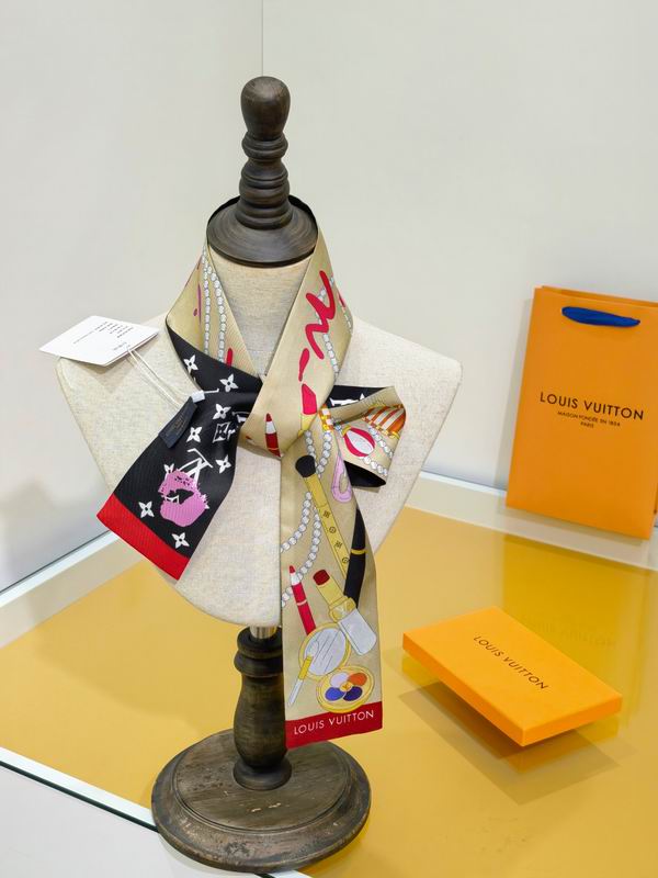 LV silk ribbon 8X120cm E01 (9)