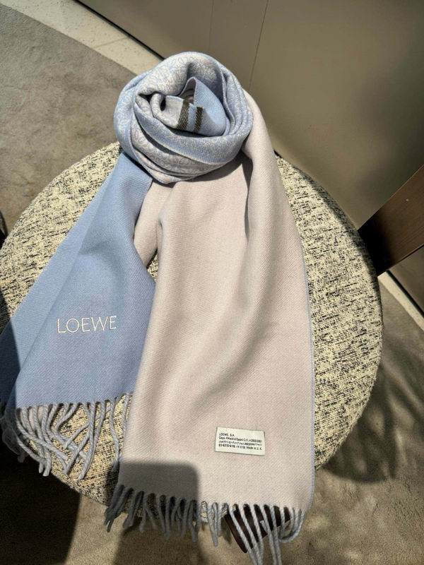 Loewe Scarf 182X30ml 90%羊毛10%羊绒 E61 (18)