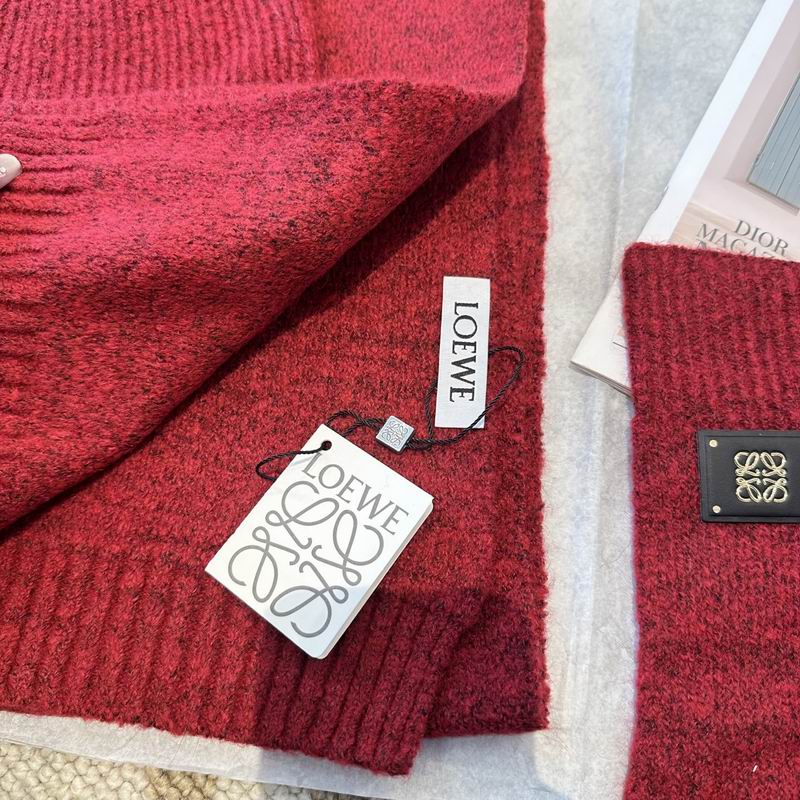 Loewe Scarf Hat Gloves (35)