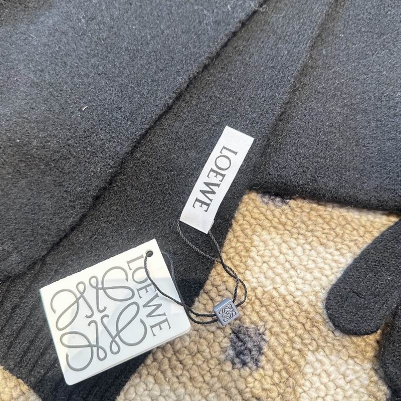 Loewe Scarf Hat Gloves (55)