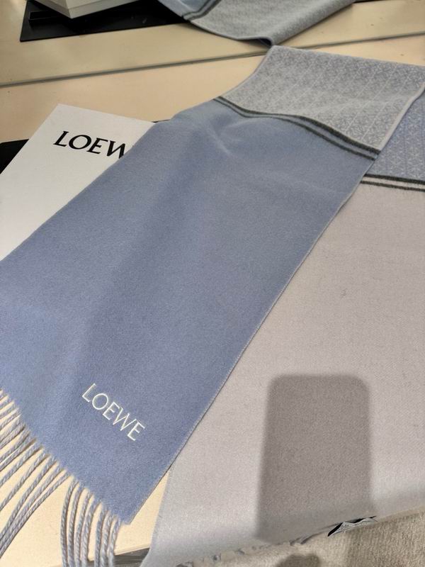 Loewe scarf 182X30cm 90%羊毛10%羊绒 E47 (12)
