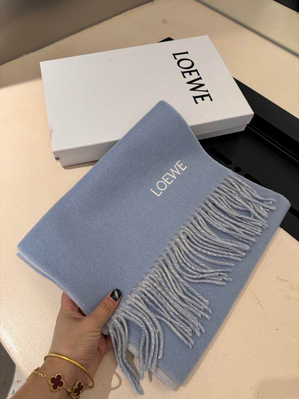 Loewe scarf 182X30cm 90%羊毛10%羊绒 E47 (15)