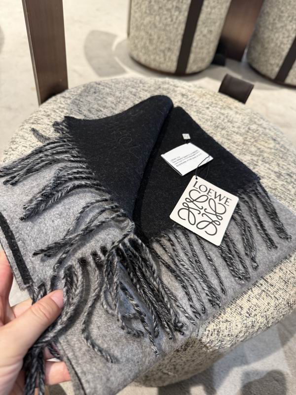 Loewe scarf 182X30cm 90%羊毛10%羊绒 E47 (19)