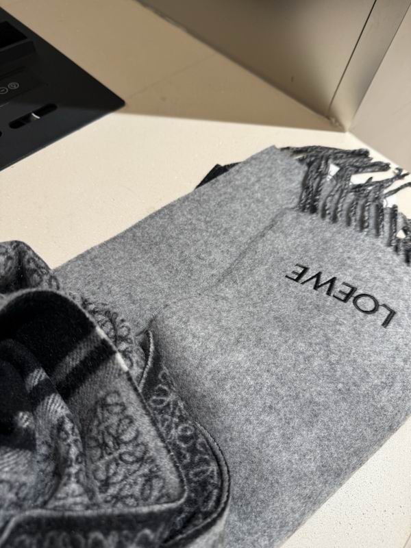 Loewe scarf 182X30cm 90%羊毛10%羊绒 E47 (20)