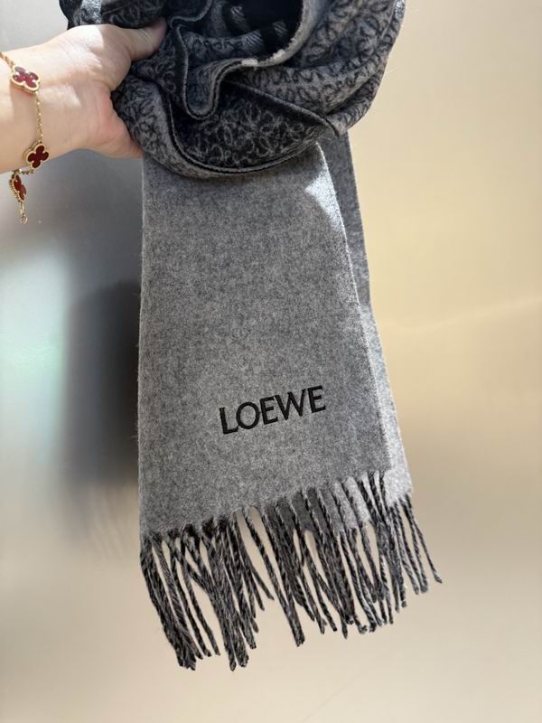 Loewe scarf 182X30cm 90%羊毛10%羊绒 E47 (21)