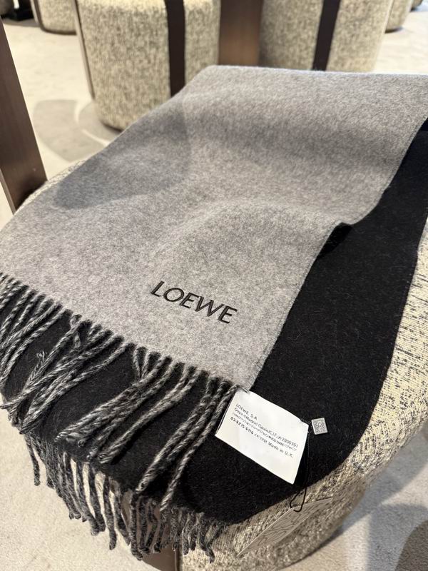 Loewe scarf 182X30cm 90%羊毛10%羊绒 E47 (23)