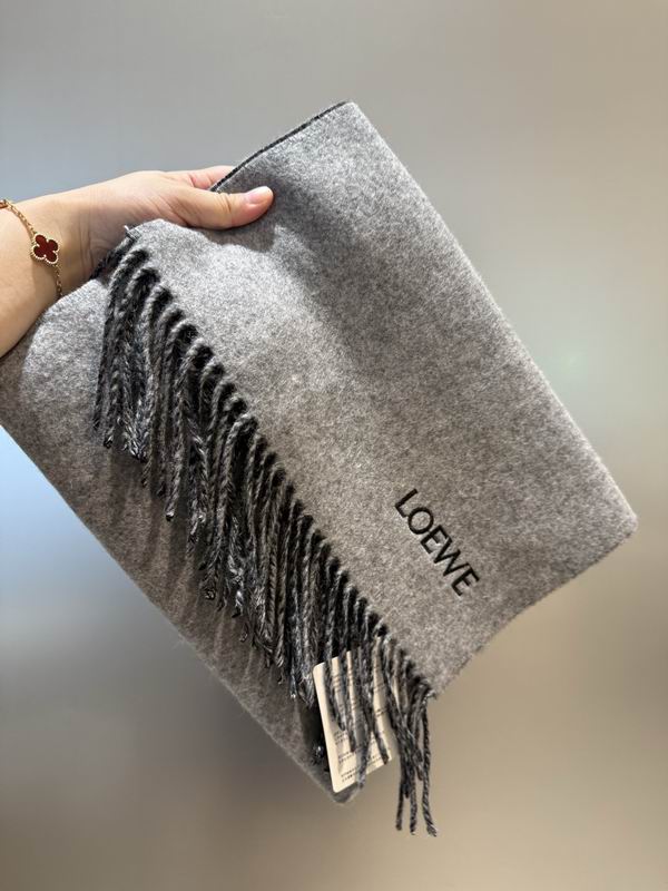 Loewe scarf 182X30cm 90%羊毛10%羊绒 E47 (24)