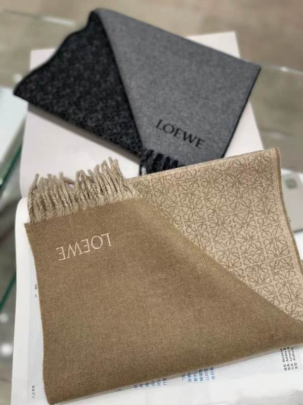 Loewe scarf 182X30cm 90%羊毛10%羊绒 E47 (25)