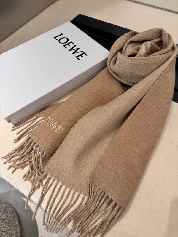Loewe scarf 182X30cm 90%羊毛10%羊绒 E47 (4)